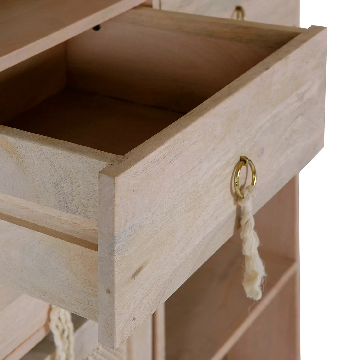 Ridgevalley Schrank Lumby - Mango massiv - Mango Hell / Grau 5 Ridgevalley Schrank Lumby - Mango massiv - Mango Hell / Grau – Bild 5