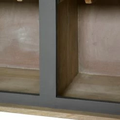 Ridgevalley Kommode Lumby - Mango massiv - Mango Hell / Grau -WOHNZIMMERMÖBEL Verkäufe 1000359921 220621 050 DETAILS P000000001000359921