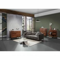 Red Living Kommode Telados - Mango massiv / Metall - Mango Dunkel / Schwarz -WOHNZIMMERMÖBEL Verkäufe 1000359922 220621 022 MOOD DETAILS P000000001000359922 mood