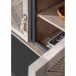 Ridgevalley Sideboard Lumby II - Mango massiv - Mango Hell / Grau -WOHNZIMMERMÖBEL Verkäufe 1000359923 220621 024 MOOD DETAILS P000000001000359923 mood