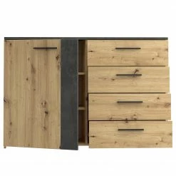 Loftscape Kommode Lucy - Eiche Artisan Dekor / Dunkelgrau Betonoptik 11 Loftscape Kommode Lucy - Eiche Artisan Dekor / Dunkelgrau Betonoptik -WOHNZIMMERMÖBEL Verkäufe 1000361665 220826 031 DETAILS P000000001000361665