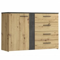 Loftscape Kommode Lucy - Eiche Artisan Dekor / Dunkelgrau Betonoptik 12 Loftscape Kommode Lucy - Eiche Artisan Dekor / Dunkelgrau Betonoptik -WOHNZIMMERMÖBEL Verkäufe 1000361665 220826 040 DETAILS P000000001000361665