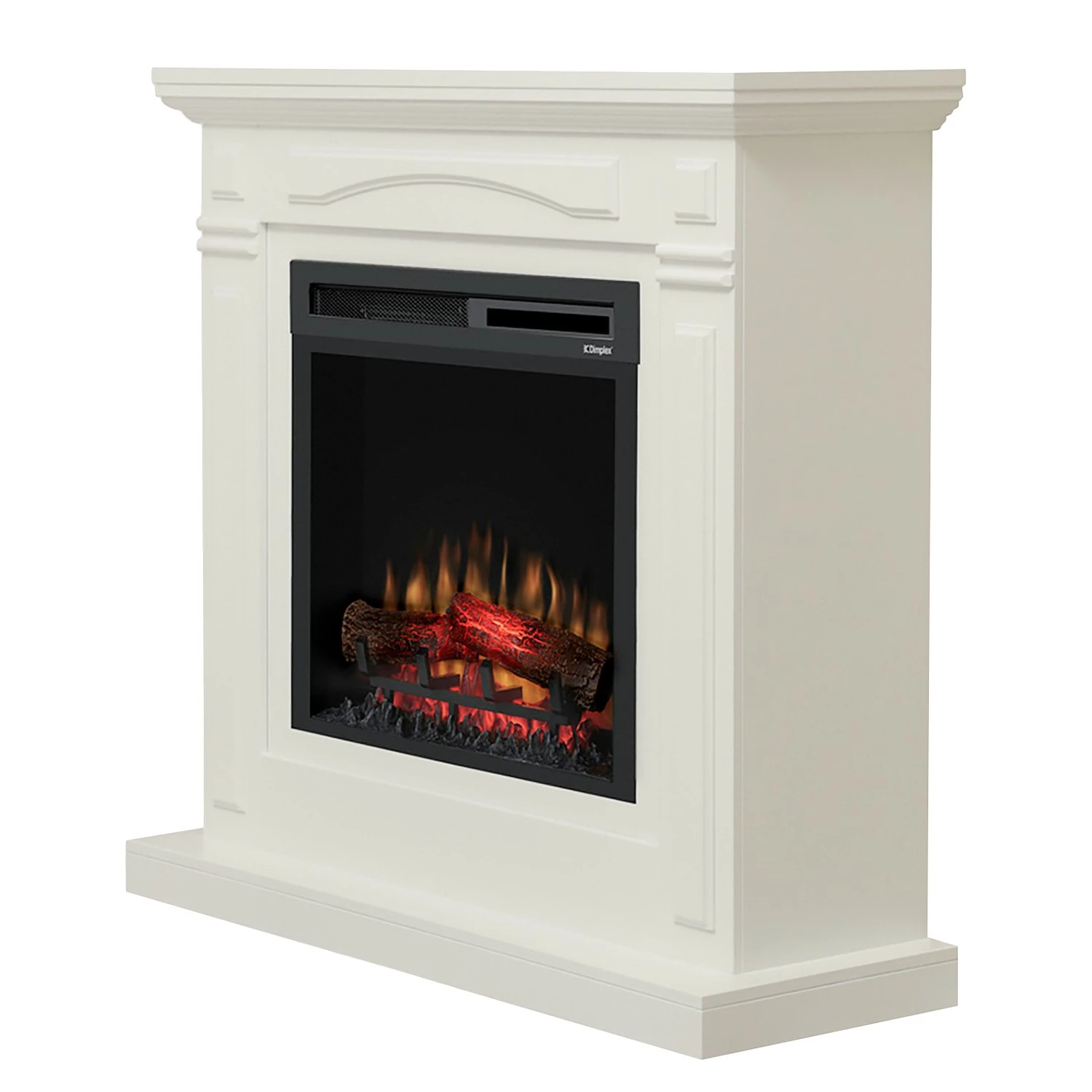 Ridgevalley Elektrokamin Rhodos - Brilliantweiß 1 Ridgevalley Elektrokamin Rhodos - Brilliantweiß