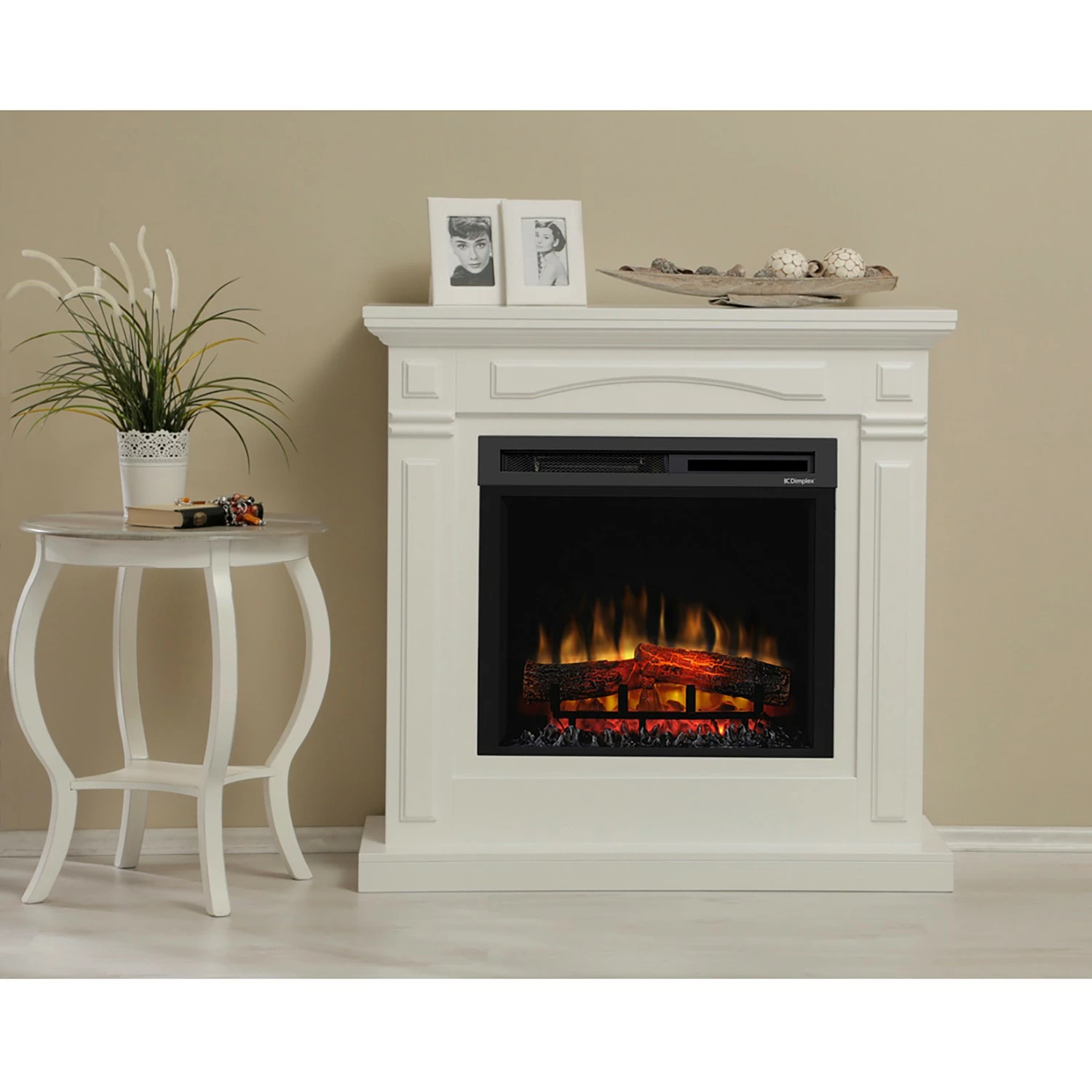 Ridgevalley Elektrokamin Rhodos - Brilliantweiß 2 Ridgevalley Elektrokamin Rhodos - Brilliantweiß – Bild 2