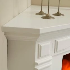 Ridgevalley Elektro-Eckkamin Tallin - Brilliantweiß -WOHNZIMMERMÖBEL Verkäufe 1000361809 220629 032 DETAILS P000000001000361809