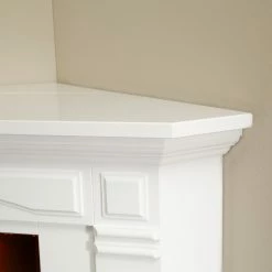 Ridgevalley Elektro-Eckkamin Tallin - Brilliantweiß -WOHNZIMMERMÖBEL Verkäufe 1000361809 220629 038 DETAILS P000000001000361809