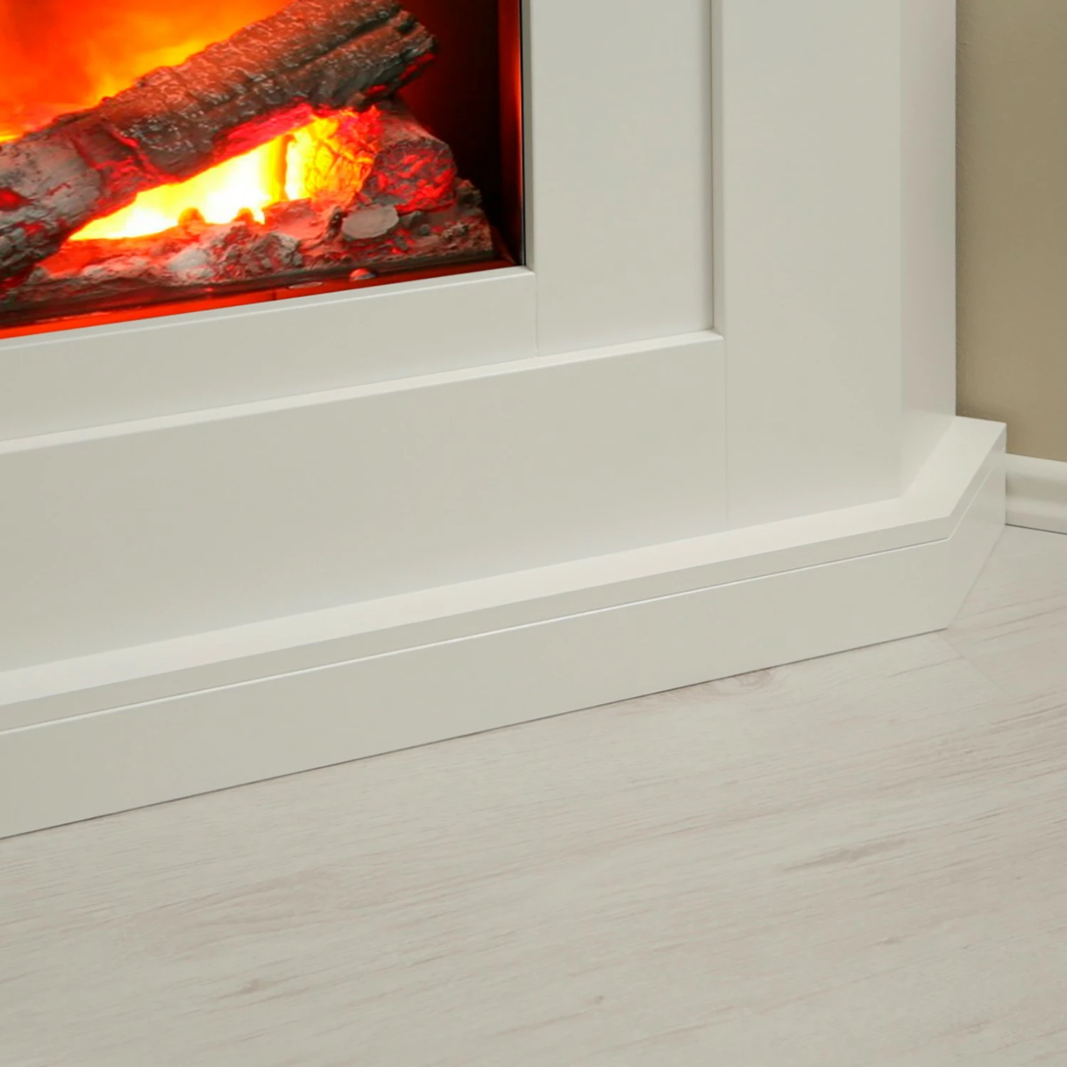 Loftscape Elektro-Eckkamin Alborg - Brilliantweiß 6 Loftscape Elektro-Eckkamin Alborg - Brilliantweiß – Bild 6