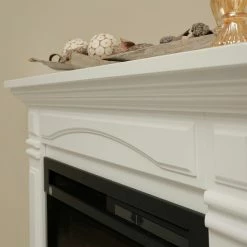 Ridgevalley Elektro-Eckkamin Stockholm - Brilliantweiß -WOHNZIMMERMÖBEL Verkäufe 1000361811 220629 034 DETAILS P000000001000361811