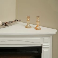 Ridgevalley Elektro-Eckkamin Stockholm - Brilliantweiß -WOHNZIMMERMÖBEL Verkäufe 1000361811 220629 035 DETAILS P000000001000361811