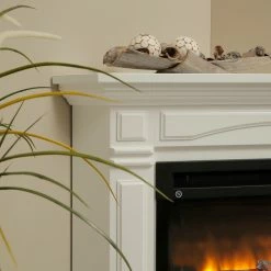 Ridgevalley Elektro-Eckkamin Stockholm - Brilliantweiß -WOHNZIMMERMÖBEL Verkäufe 1000361811 220629 036 DETAILS P000000001000361811