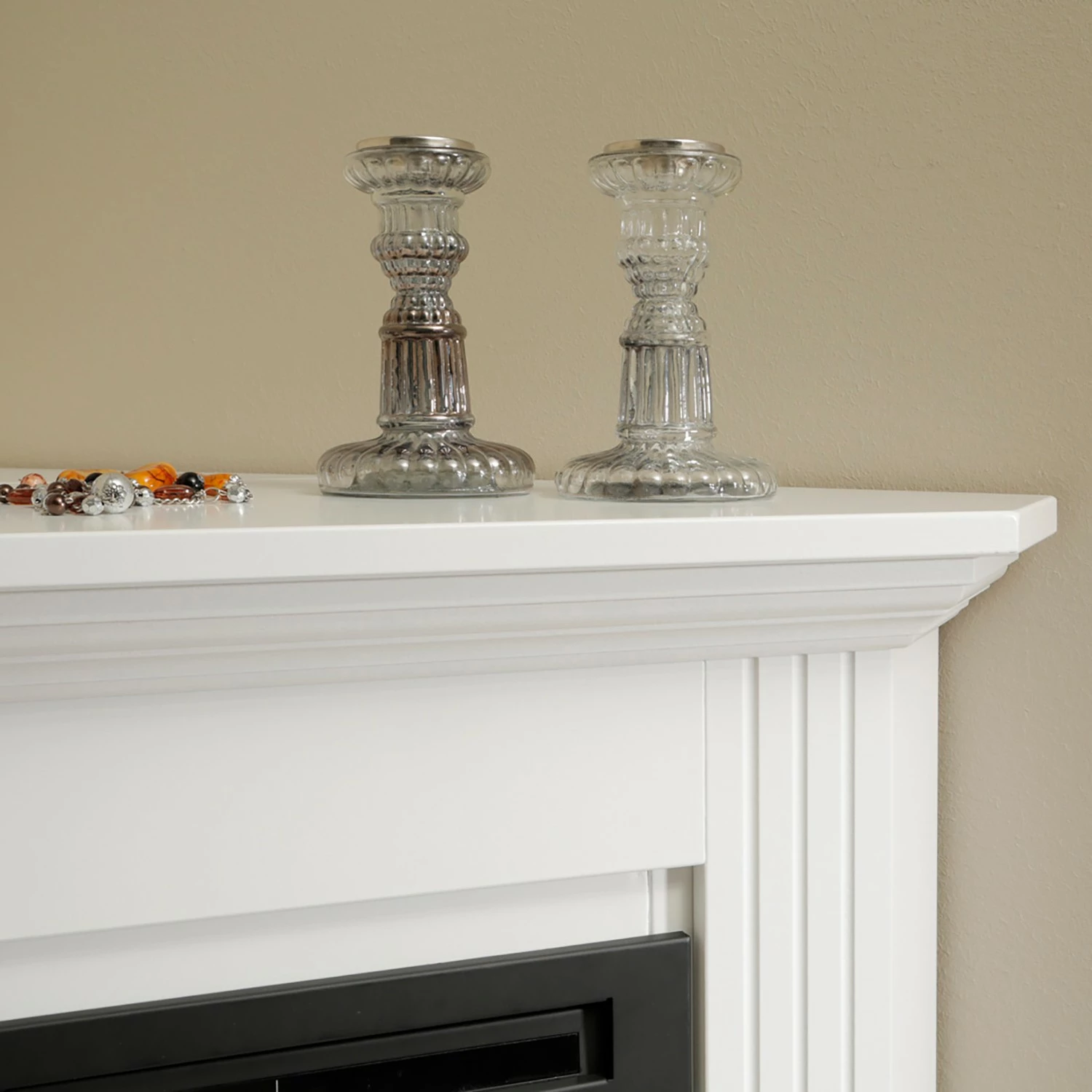 Ridgevalley Elektro-Eckkamin Bergen - Brilliantweiß 4 Ridgevalley Elektro-Eckkamin Bergen - Brilliantweiß – Bild 4