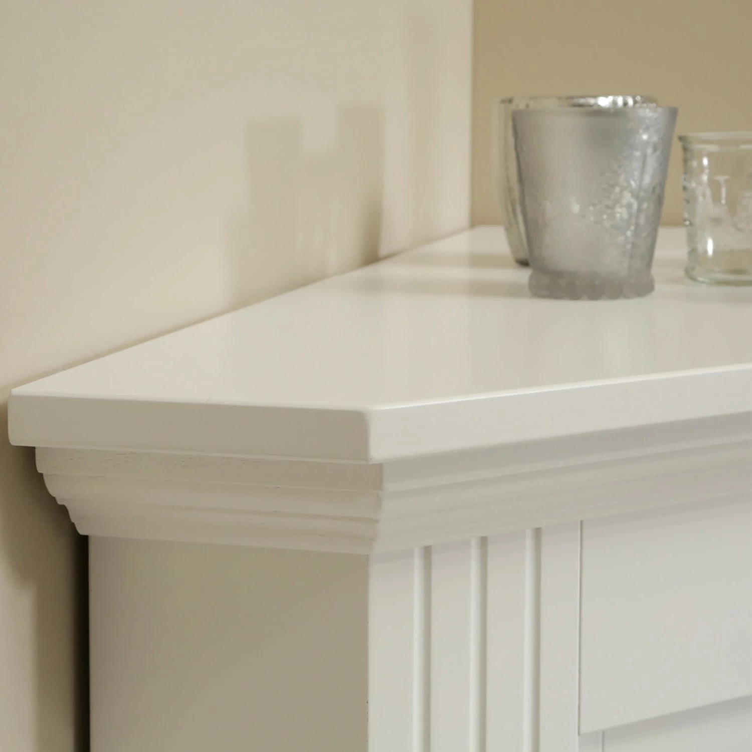 Ridgevalley Elektro-Eckkamin Bergen - Brilliantweiß 7 Ridgevalley Elektro-Eckkamin Bergen - Brilliantweiß – Bild 7