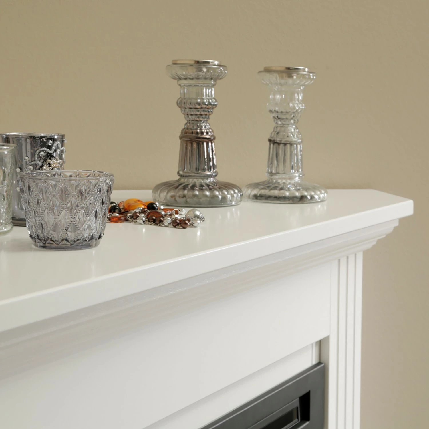 Ridgevalley Elektro-Eckkamin Bergen - Brilliantweiß 8 Ridgevalley Elektro-Eckkamin Bergen - Brilliantweiß – Bild 8