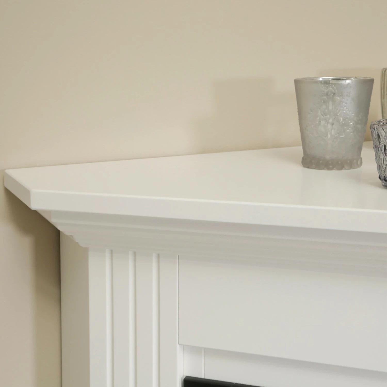 Ridgevalley Elektro-Eckkamin Bergen - Brilliantweiß 9 Ridgevalley Elektro-Eckkamin Bergen - Brilliantweiß – Bild 9