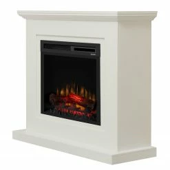 Loftscape Elektrokamin Chania - Brilliantweiß