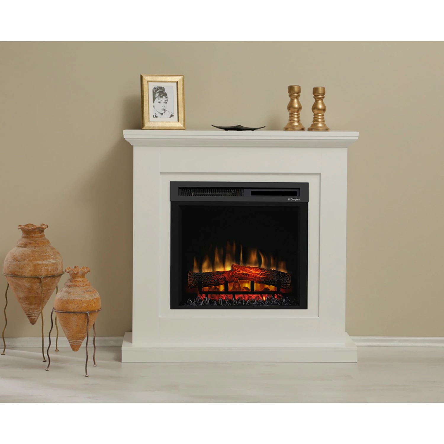 Loftscape Elektrokamin Chania - Brilliantweiß 2 Loftscape Elektrokamin Chania - Brilliantweiß – Bild 2