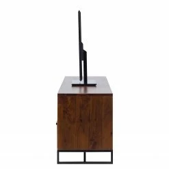 Ars manufacti TV-Lowboard Woodson V - Akazie massiv / Metall - Akazie Braun -WOHNZIMMERMÖBEL Verkäufe 1000361861 220624 032 DETAILS P000000001000361861