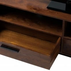 Ars manufacti TV-Lowboard Woodson V - Akazie massiv / Metall - Akazie Braun -WOHNZIMMERMÖBEL Verkäufe 1000361861 220624 034 DETAILS P000000001000361861