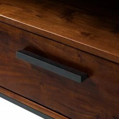 Ars manufacti TV-Lowboard Woodson V - Akazie massiv / Metall - Akazie Braun -WOHNZIMMERMÖBEL Verkäufe 1000361861 220624 036 DETAILS P000000001000361861