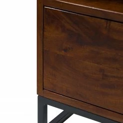 Ars manufacti TV-Lowboard Woodson V - Akazie massiv / Metall - Akazie Braun -WOHNZIMMERMÖBEL Verkäufe 1000361861 220624 038 DETAILS P000000001000361861