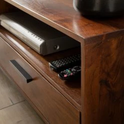 Ars manufacti TV-Lowboard Woodson V - Akazie massiv / Metall - Akazie Braun -WOHNZIMMERMÖBEL Verkäufe 1000361861 220624 042 DETAILS P000000001000361861