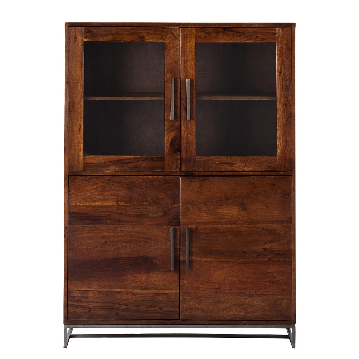 Ars manufacti Highboard Woodson - Akazie massiv / Metall - Akazie Braun 3 Ars manufacti Highboard Woodson - Akazie massiv / Metall - Akazie Braun – Bild 3