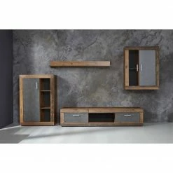 Trendteam Wohnwand Jazz I (4-teilig) - Altholz Dekor / Anthrazit 15 Trendteam Wohnwand Jazz I (4-teilig) - Altholz Dekor / Anthrazit -WOHNZIMMERMÖBEL Verkäufe 1000362848 220623 021 MOOD DETAILS P000000001000362848 mood