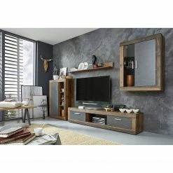 Trendteam Wohnwand Jazz I (4-teilig) - Altholz Dekor / Anthrazit 18 Trendteam Wohnwand Jazz I (4-teilig) - Altholz Dekor / Anthrazit -WOHNZIMMERMÖBEL Verkäufe 1000362848 220623 024 MOOD DETAILS P000000001000362848 mood