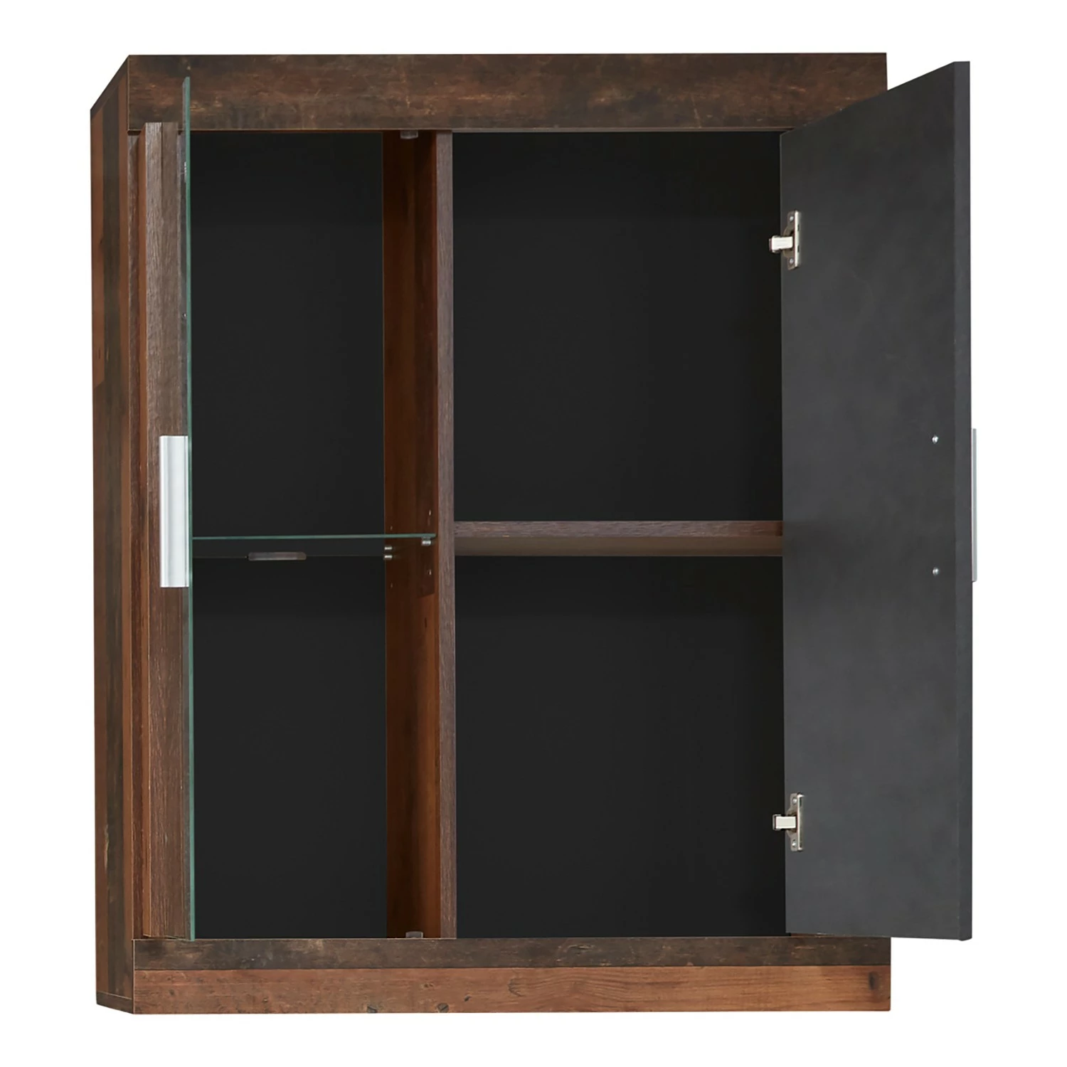 Trendteam Wohnwand Jazz I (4-teilig) - Altholz Dekor / Anthrazit 13 Trendteam Wohnwand Jazz I (4-teilig) - Altholz Dekor / Anthrazit – Bild 13