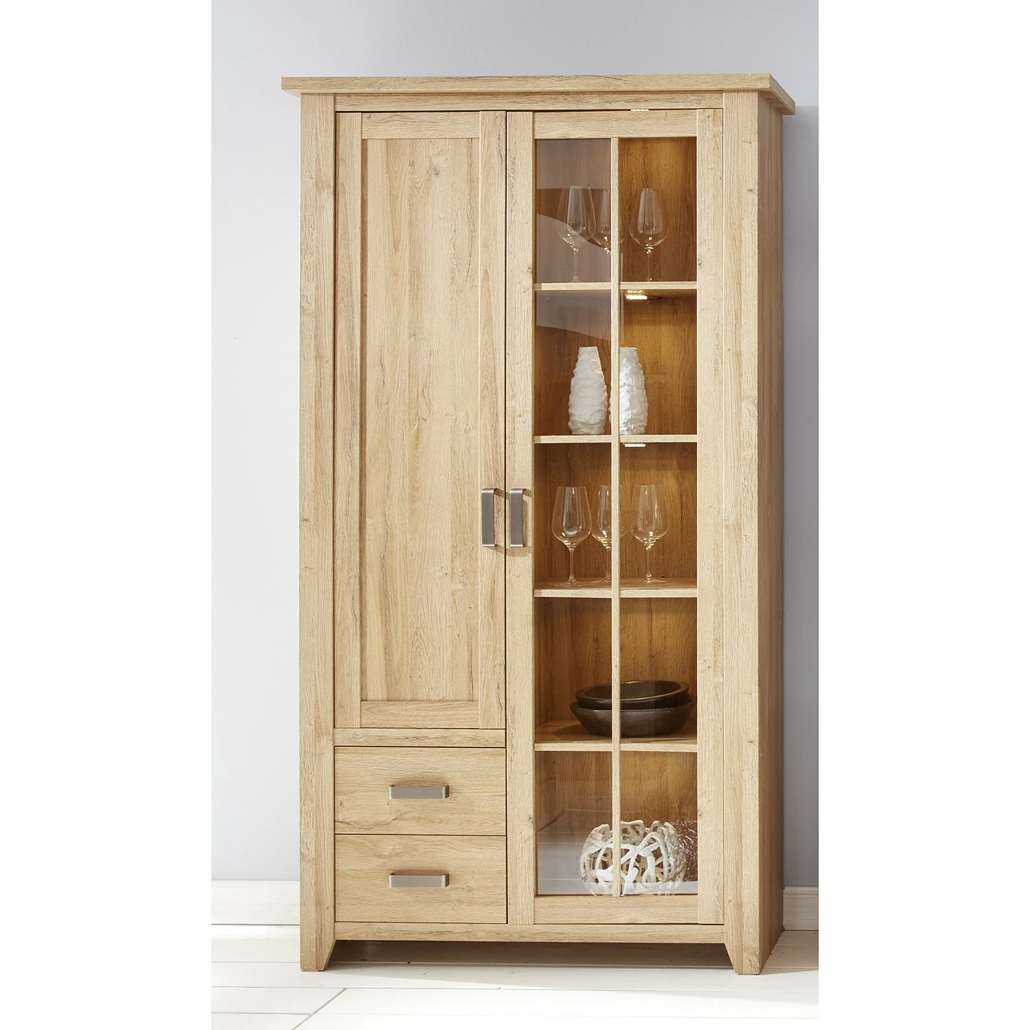 Trendteam Wohnkombination Canyon (2-teilig) - Alteiche Dekor 2 Trendteam Wohnkombination Canyon (2-teilig) - Alteiche Dekor – Bild 2