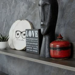 Trendteam Wohnwand Jazz I (4-teilig) - Eiche Grau Dekor / Weiß -WOHNZIMMERMÖBEL Verkäufe 1000362858 220623 025 MOOD DETAILS P000000001000362858 mood