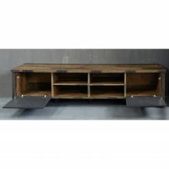 Trendteam Wohnwand Prime II (3-teilig) - Beton Dekor / Altholz Dekor -WOHNZIMMERMÖBEL Verkäufe 1000362860 220623 026 MOOD DETAILS P000000001000362860 mood