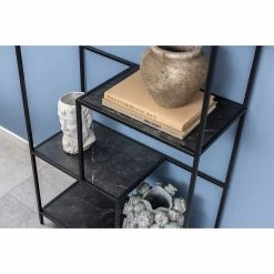 Red Living Regal Zap I - Marmor Schwarz Dekor / Schwarz -WOHNZIMMERMÖBEL Verkäufe 1000362982 220819 034 DETAILS P000000001000362982