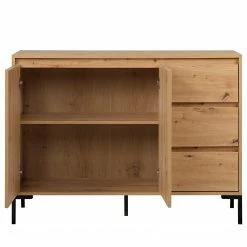 Loftscape Kommode Brochet II - Eiche Dekor / Schwarz 22 Loftscape Kommode Brochet II - Eiche Dekor / Schwarz -WOHNZIMMERMÖBEL Verkäufe 1000363050 220704 032 DETAILS P000000001000363050