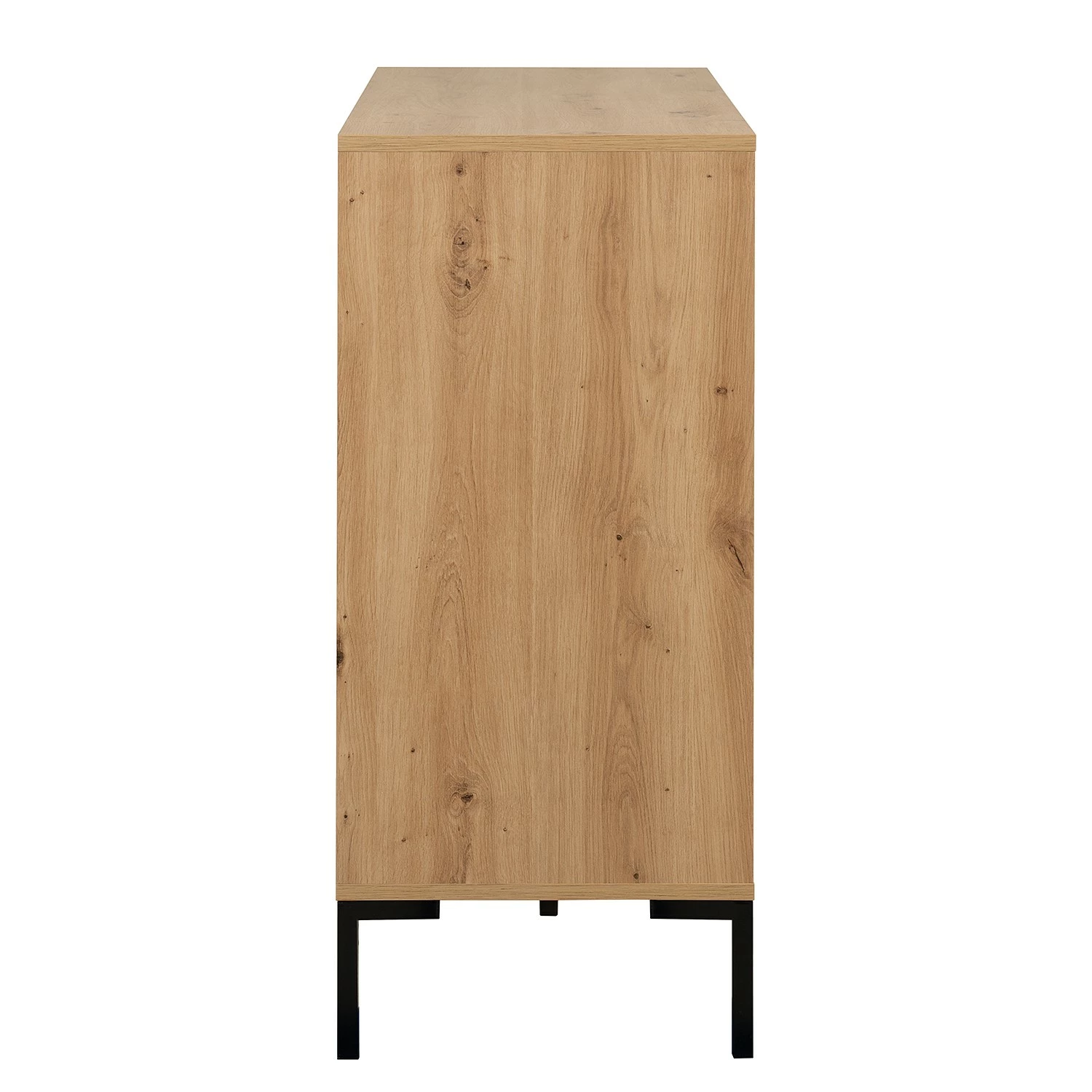 Loftscape Kommode Brochet II - Eiche Dekor / Schwarz 9 Loftscape Kommode Brochet II - Eiche Dekor / Schwarz – Bild 9