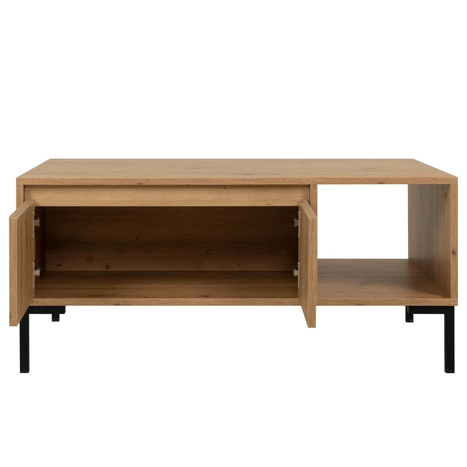 Loftscape Couchtisch Brochet - Eiche Dekor / Schwarz 6 Loftscape Couchtisch Brochet - Eiche Dekor / Schwarz – Bild 6