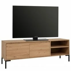 Loftscape TV-Lowboard Brochet - Eiche Dekor / Schwarz