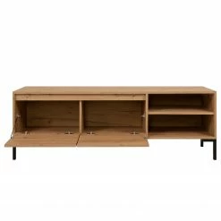 Loftscape TV-Lowboard Brochet - Eiche Dekor / Schwarz -WOHNZIMMERMÖBEL Verkäufe 1000363058 220704 032 DETAILS P000000001000363058