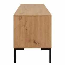 Loftscape TV-Lowboard Brochet - Eiche Dekor / Schwarz -WOHNZIMMERMÖBEL Verkäufe 1000363058 220704 033 DETAILS P000000001000363058