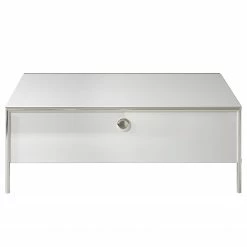Trendteam Couchtisch Infinity - Hochglanz Weiß / Matt Weiß -WOHNZIMMERMÖBEL Verkäufe 1000363606 220802 030 DETAILS P000000001000363606