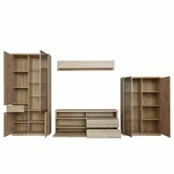 Trendteam Wohnwand Echo (4-teilig) - Inkl. Beleuchtung - Eiche Artisan Dekor 19 Trendteam Wohnwand Echo (4-teilig) - Inkl. Beleuchtung - Eiche Artisan Dekor -WOHNZIMMERMÖBEL Verkäufe 1000363613 220802 031 DETAILS P000000001000363613