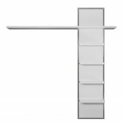 Trendteam Wohnwand Infinity I (3-teilig) - Hochglanz Weiß / Matt Weiß -WOHNZIMMERMÖBEL Verkäufe 1000363626 220802 035 DETAILS P000000001000363626