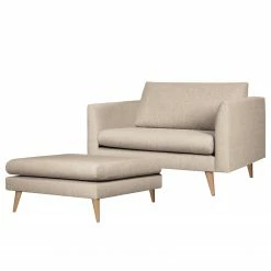 Loftscape Polsterhocker Kayena - Flachgewebe - Webstoff Inas: Cappuccino - Buche Hell 6 Loftscape Polsterhocker Kayena - Flachgewebe - Webstoff Inas: Cappuccino - Buche Hell -WOHNZIMMERMÖBEL Verkäufe 1000363677 220831 040 DETAILS P000000001000363677