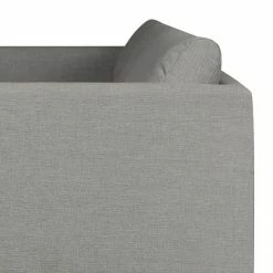 Loftscape Sofa Kayena (2-Sitzer) - Flachgewebe - Webstoff Inas: Platin - Buche Hell -WOHNZIMMERMÖBEL Verkäufe 1000363680 220831 070 DETAILS P000000001000363680