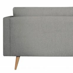 Loftscape Sofa Kayena (2-Sitzer) - Flachgewebe - Webstoff Inas: Platin - Buche Hell -WOHNZIMMERMÖBEL Verkäufe 1000363680 220831 080 DETAILS P000000001000363680