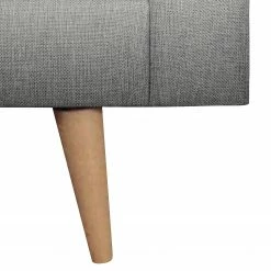 Loftscape Sofa Kayena (2-Sitzer) - Flachgewebe - Webstoff Inas: Platin - Buche Hell -WOHNZIMMERMÖBEL Verkäufe 1000363680 220831 090 DETAILS P000000001000363680