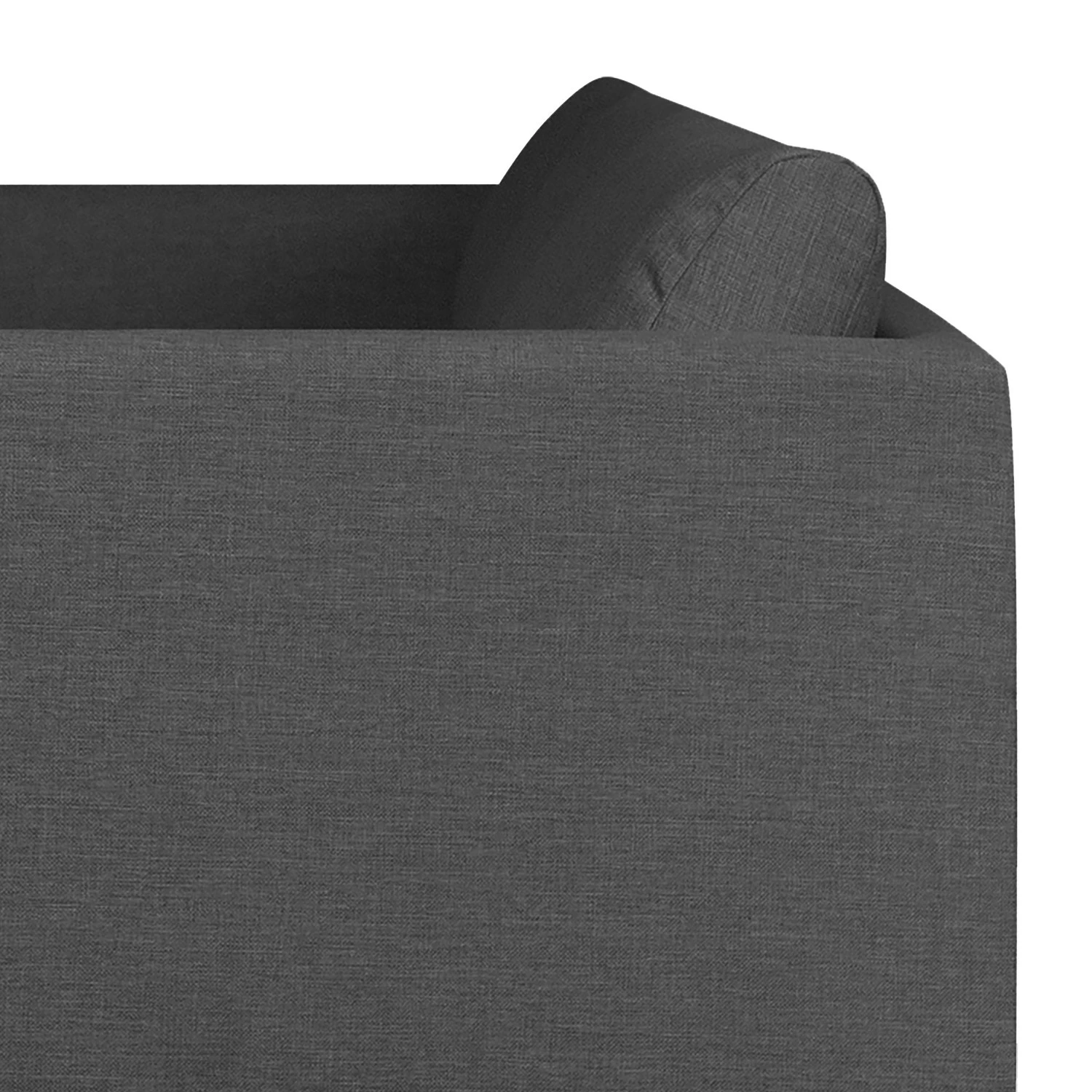 Loftscape Sofa Kayena (3-Sitzer) - Flachgewebe - Webstoff Inas: Dunkelgrau - Buche Dunkel 6 Loftscape Sofa Kayena (3-Sitzer) - Flachgewebe - Webstoff Inas: Dunkelgrau - Buche Dunkel – Bild 6