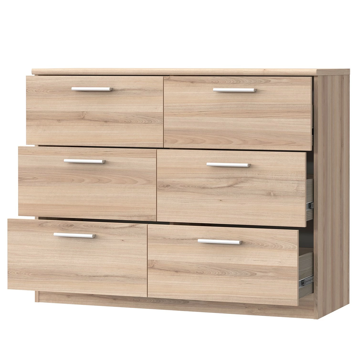 Loftscape Kommode Almelo - Eiche Hell Dekor - Breite: 110 cm 5 Loftscape Kommode Almelo - Eiche Hell Dekor - Breite: 110 cm – Bild 5