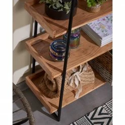 Red Living Regal Breitbride II - Akazie massiv / Metall - Akazie / Schwarz -WOHNZIMMERMÖBEL Verkäufe 1000363950 220714 023 MOOD DETAILS P000000001000363950 mood