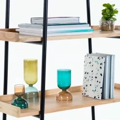 Red Living Regal Breitbride II - Akazie massiv / Metall - Akazie / Schwarz -WOHNZIMMERMÖBEL Verkäufe 1000363950 220714 040 DETAILS P000000001000363950